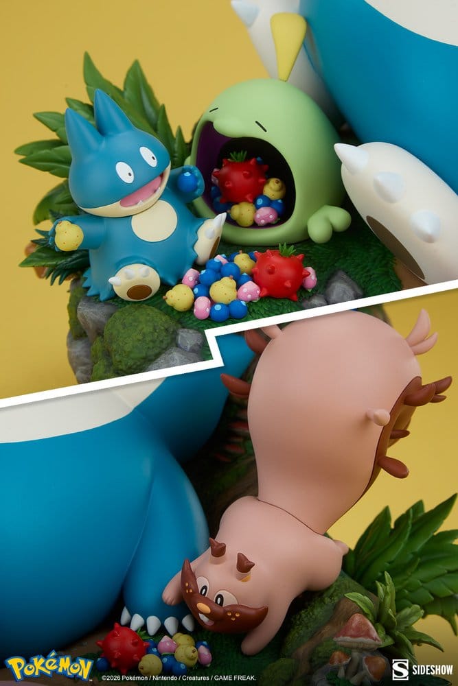 Pokémon Diorama Relaxo 33 cm - Preorder - ETA: 25.07.2027