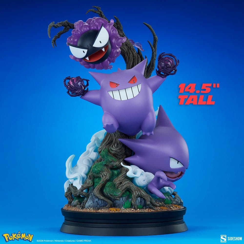 Pokémon Diorama Gengar 37 cm - Preorder - ETA: 25.01.2028