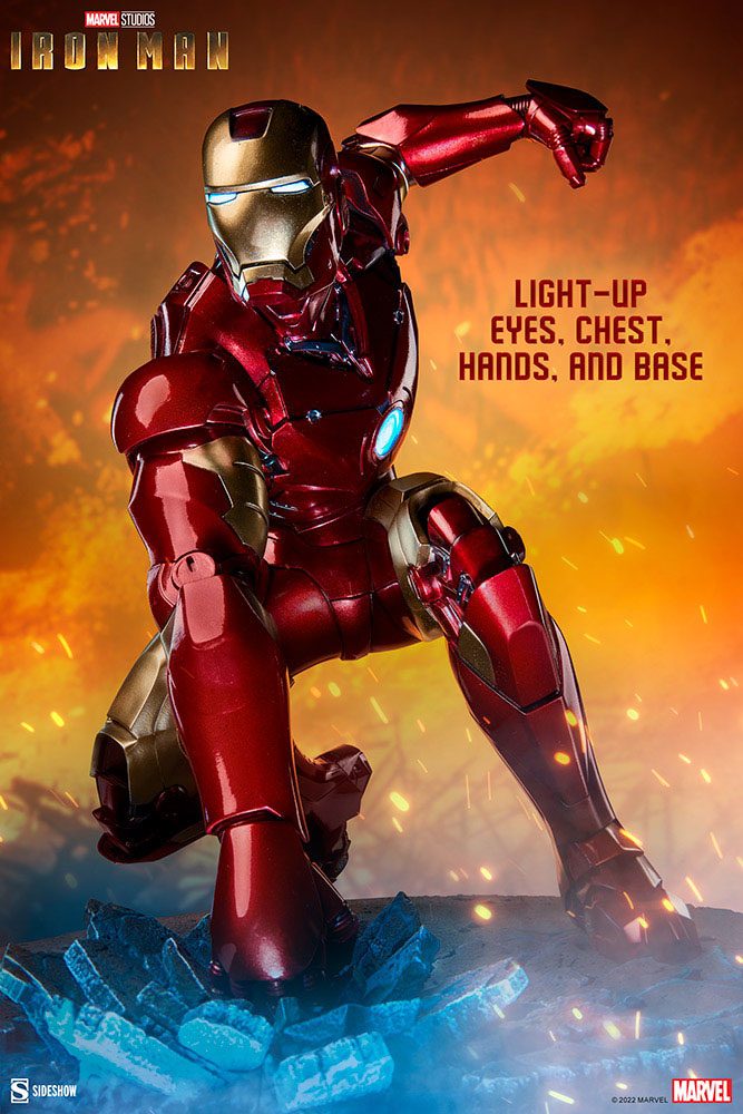 Iron Man Maquette Iron Man Mark III 41 cm - Versand: 5-7 Tage nach Bestellung