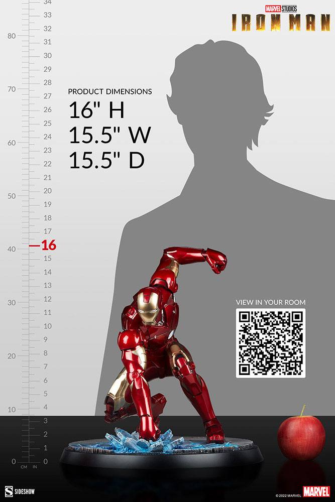 Iron Man Maquette Iron Man Mark III 41 cm - Versand: 5-7 Tage nach Bestellung