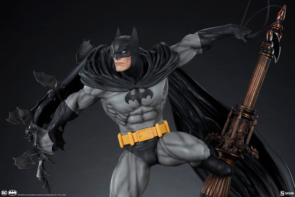 DC Comics Premium Format Statue Batman (Black Variant) Sideshow Exclusive 68 cm - Versand: 5-7 Tage nach Bestellung
