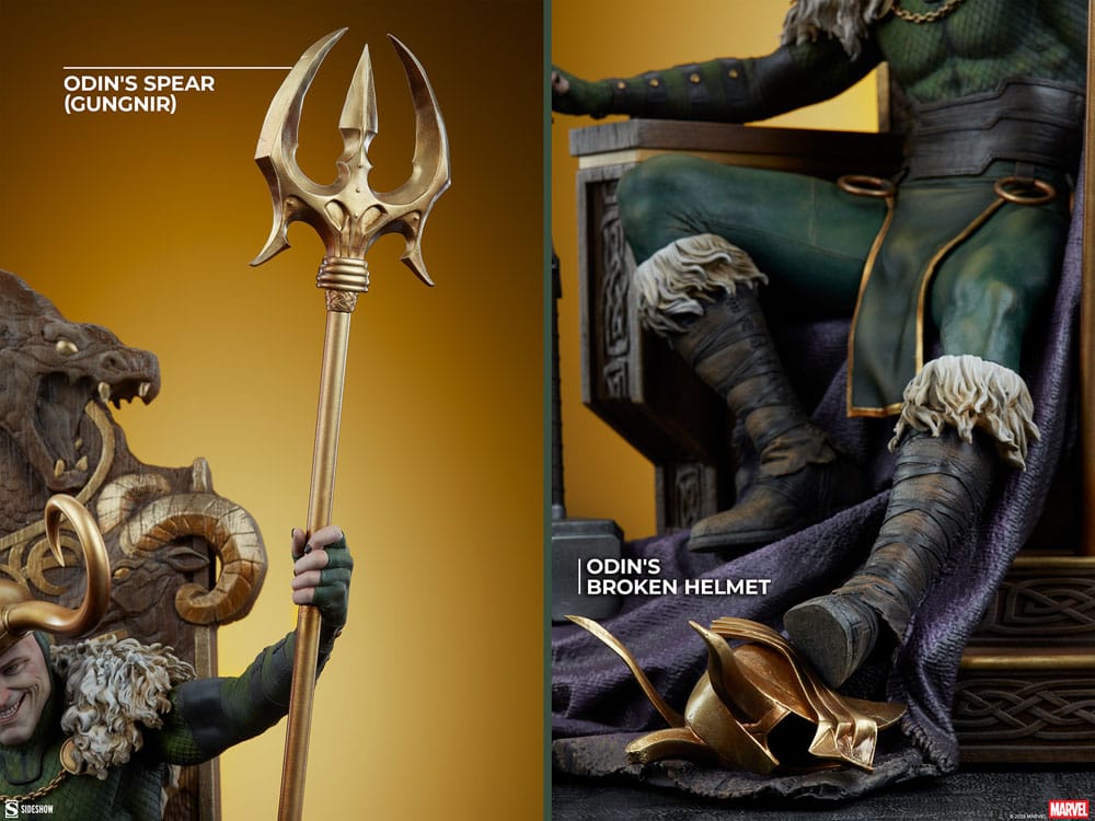 Marvel Premium Format Statue Loki 59 cm  - Versand: 5-7 Tage nach Bestellung