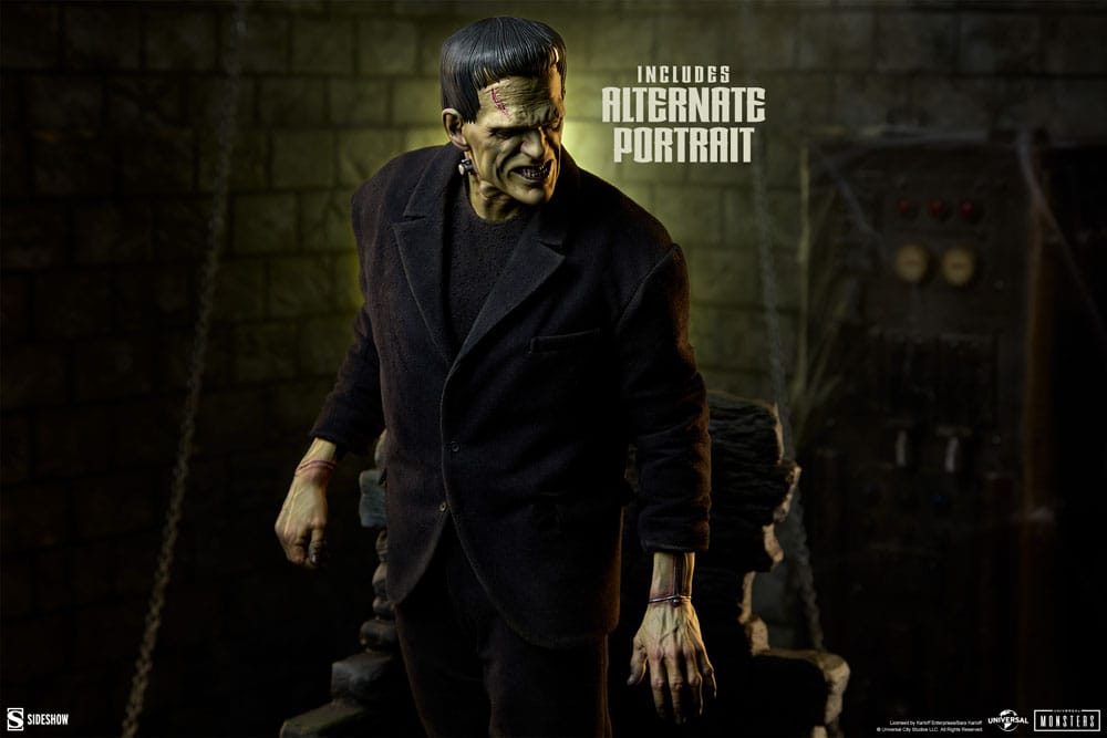 Frankenstein Premium Format Mixed Media Statue Frankenstein (Fabric Costume) 57 cm  - Preorder - ETA: 25.09.2026
