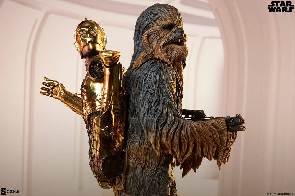 Star Wars Premium Format Statue Chewbacca and C-3PO 63 cm - Preorder - ETA: 23.07.2027