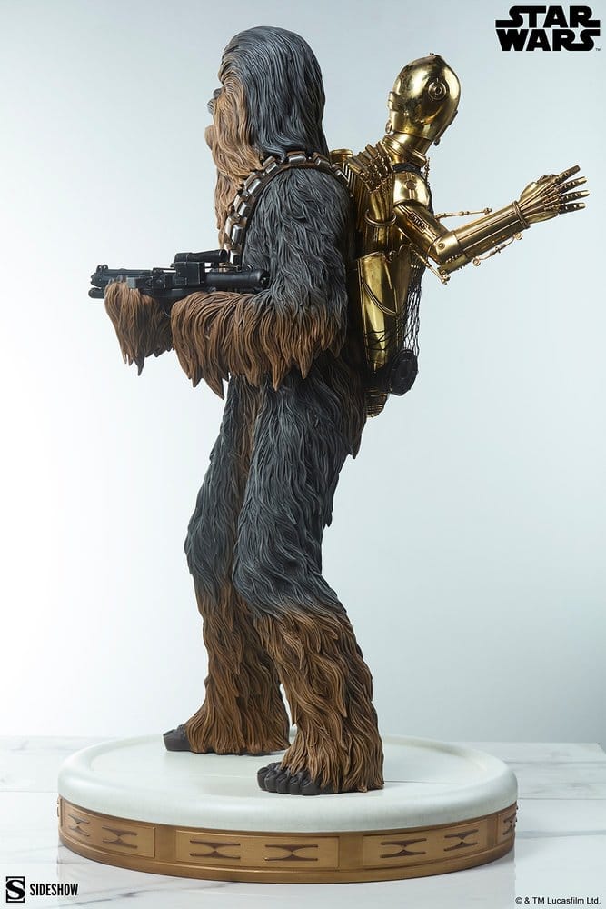 Star Wars Premium Format Statue Chewbacca and C-3PO 63 cm - Preorder - ETA: 23.07.2027