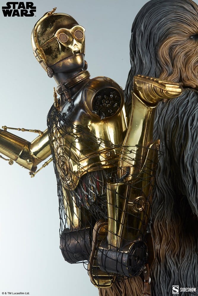 Star Wars Premium Format Statue Chewbacca and C-3PO 63 cm - Preorder - ETA: 23.07.2027