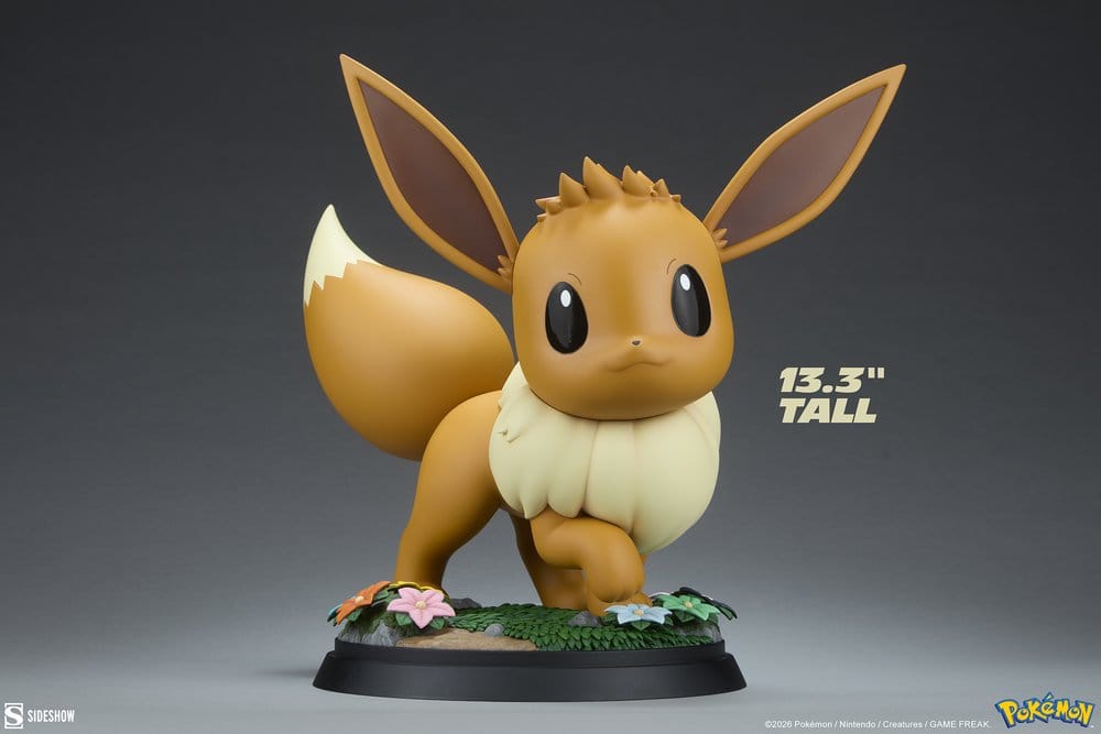 Pokémon Life-Size Figur Evoli 34 cm - Preorder - ETA: 25.01.2027