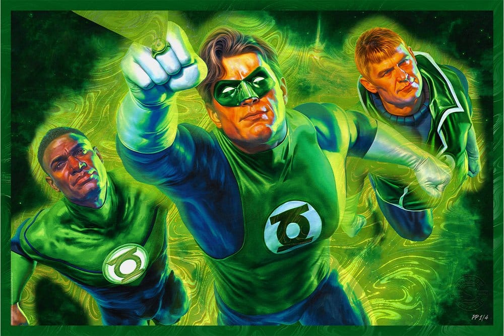 DC Comics Kunstdruck Green Lantern 61 x 41 cm - ungerahmt - Preorder - ETA: 25.05.2027