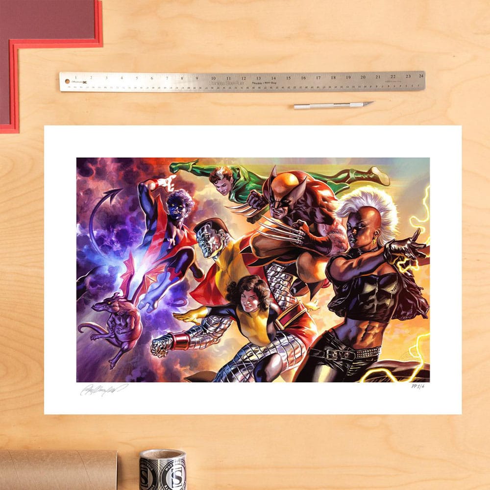 Marvel X-Men Kunstdruck The X-Men by Felipe Massafera 46 x 66 cm - ungerahmt - Preorder - ETA: 25.02.2026