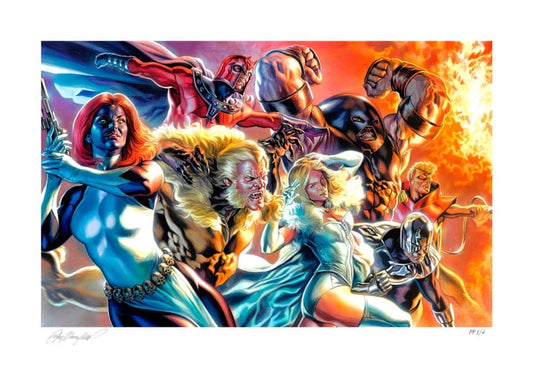 Marvel X-Men Kunstdruck The Brotherhood of Mutants by Felipe Massafera 46 x 66 cm - ungerahmt - Preorder - ETA: 25.02.2026