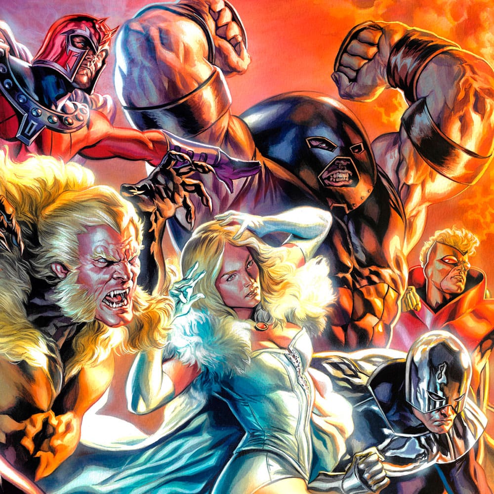 Marvel X-Men Kunstdruck The Brotherhood of Mutants by Felipe Massafera 46 x 66 cm - ungerahmt - Preorder - ETA: 25.02.2026