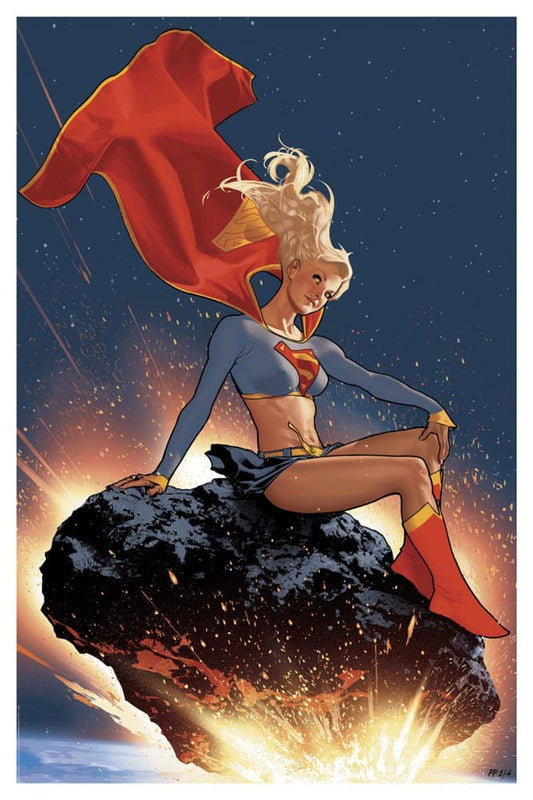 Supergirl and the Legion of Super-Heroes #23 (2006) Kunstdruck Supergirl 61 x 46 cm - ungerahmt - Preorder - ETA: 21.10.2025