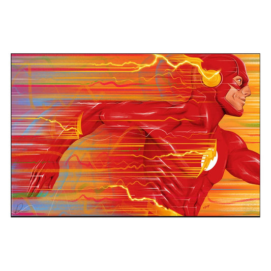 DC Comics Kunstdruck The Flash 61 x 41 cm - ungerahmt - limitiert - auf Anfrage