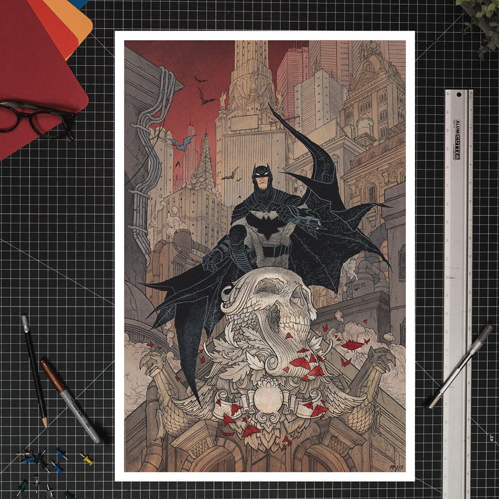 DC Comics Kunstdruck I Am Gotham 41 x 61 cm - ungerahmt - limitiert auf 300 - Preorder - ETA Ende 04.2025