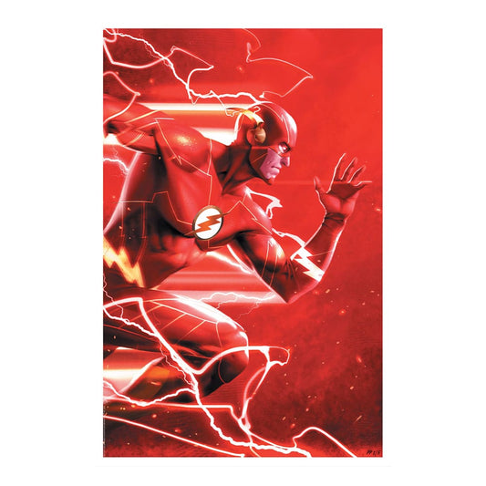 DC Comics Kunstdruck The Flash #758 41 x 61 cm – ungerahmt - limitiert auf 150 - Preorder - ETA Anfang 04.2025