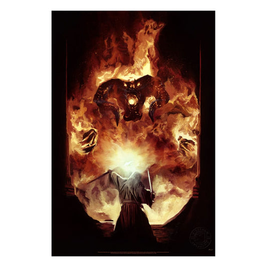 Der Herr der Ringe Kunstdruck The Flame of Anor 46 x 61 cm - ungerahmt - Versand: 5-7 Tage nach Bestellung