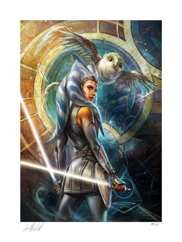 Star Wars: Rebels Kunstdruck Ahsoka Tano and Morai: Old Friends 46 x 61 cm - ungerahmt - Preorder - ETA Anfang 02.2025