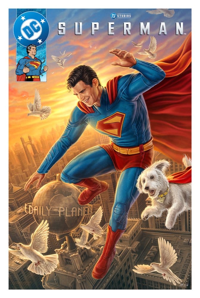 Superman (2025) DC Comics Kunstdruck Superman: A Symbol of Hope 41 x 61 cm - ungerahmt - Preorder - ETA: 22.06.2026
