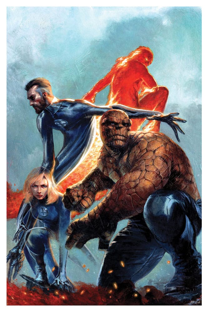 Marvel Kunstdruck The Fantastic Four 41 x 61 cm - ungerahmt - Preorder - ETA: 06.01.2026