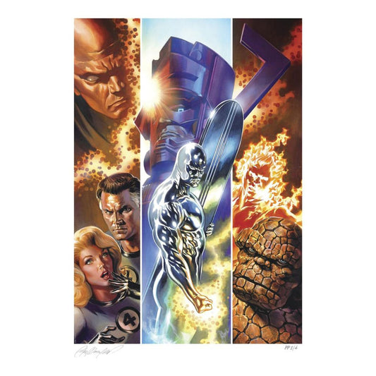 Marvel Fantastic Four #48 Kunstdruck Fantastic Four 61 x 46 cm - ungerahmt - Versand: 5-7 Tage nach Bestellung