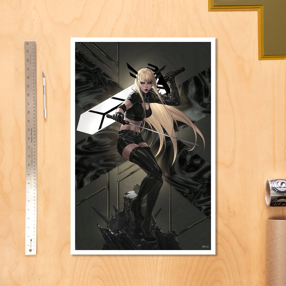 X-Men Kunstdruck Illyana Rasputin: Magik 61 x 41 cm - ungerahmt - Preorder - ETA: 21.03.2026