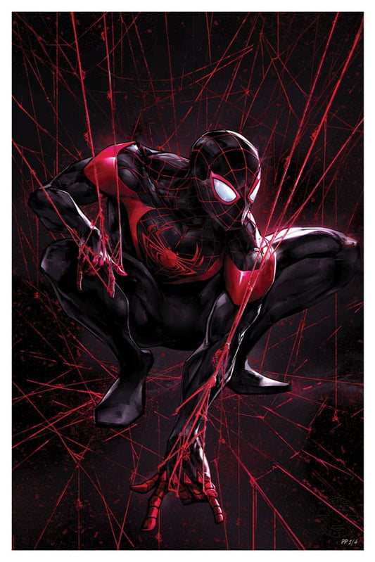 Marvel Kunstdruck Spider-Man Miles Morales 61 x 41 cm - ungerahmt - Preorder - ETA: 07.02.2026