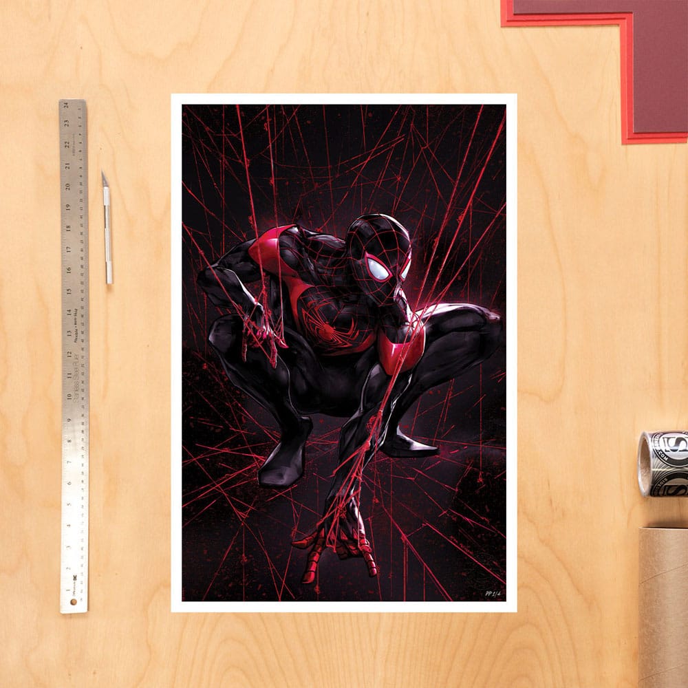 Marvel Kunstdruck Spider-Man Miles Morales 61 x 41 cm - ungerahmt - Preorder - ETA: 07.02.2026