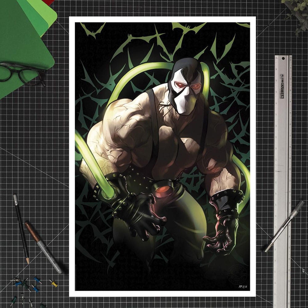 DC Comics Kunstdruck Bane 61 x 41 cm - ungerahmt - Preorder - ETA: 26.01.2026