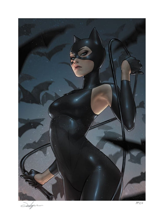 DC Comics Kunstdruck Catwoman 61 x 46 cm - ungerahmt - Preorder - ETA: 26.01.2026