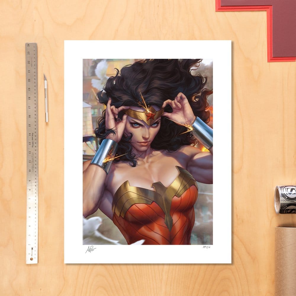 DC Comics Kunstdruck Wonder Woman #1 (2023) 61 x 46 cm - ungerahmt - Preorder - ETA: 12.06.2026