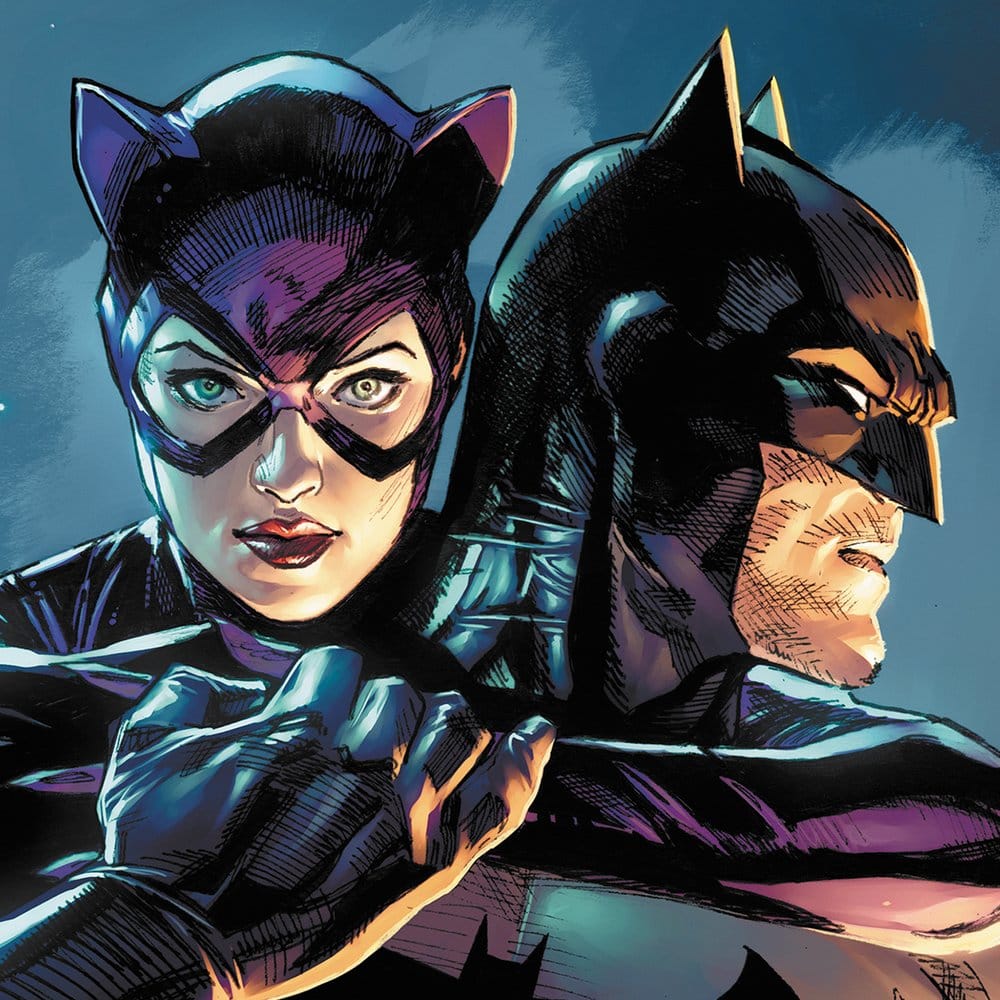 DC Comics Kunstdruck Batman & Catwoman 61 x 41 cm - ungerahmt - Preorder - ETA: 12.06.2026