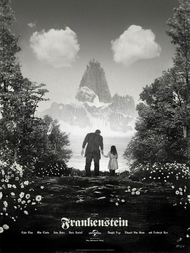 Frankenstein Kunstdruck Frankenstein by Greg Ruth 61 x 46 cm - ungerahmt - Preorder - ETA: 25.02.2026