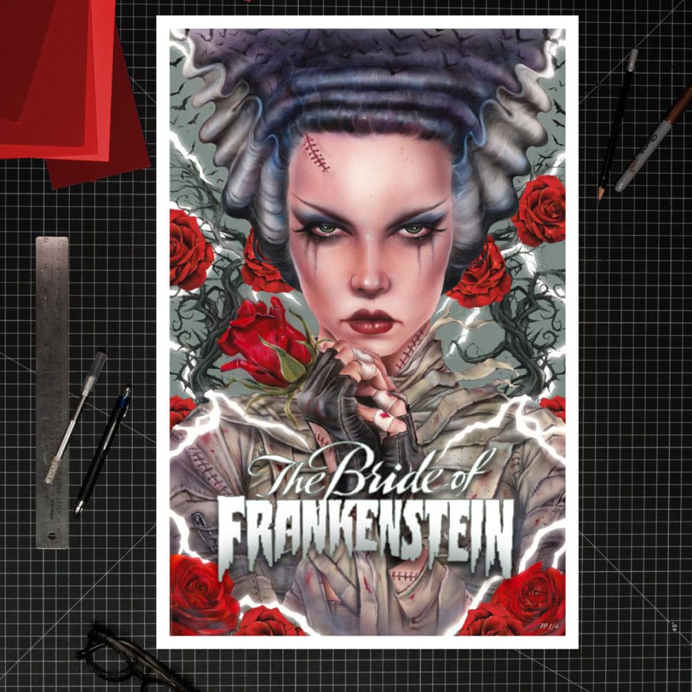 Frankensteins Braut Kunstdruck Bride Afterlife by Brian M. Viveros 61 x 41 cm - ungerahmt - Preorder - ETA: 27.04.2026