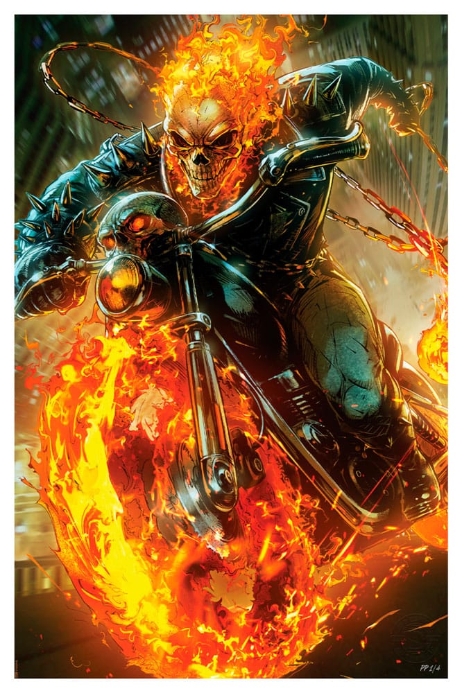 Marvel Kunstdruck Cosmic Ghost Rider 61 x 41 cm - ungerahmt - Preorder - ETA: 25.02.2026