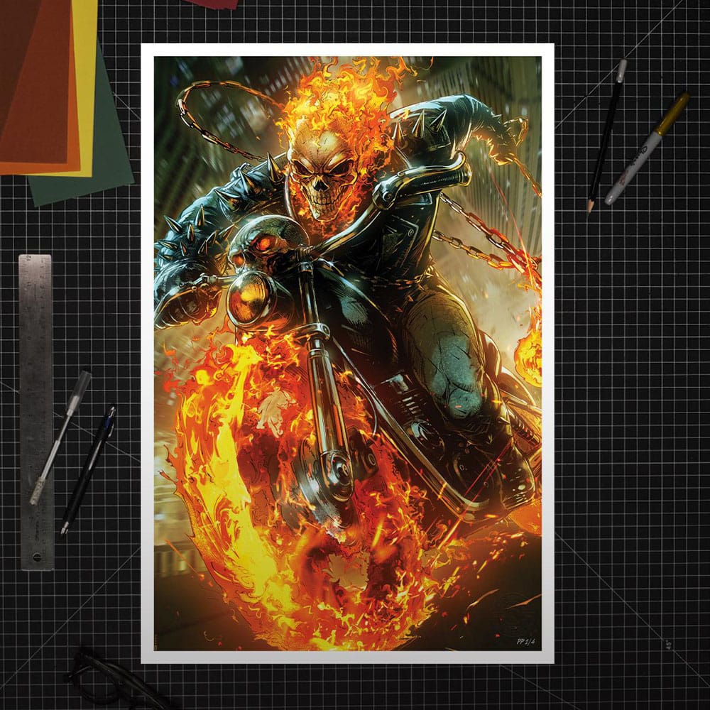 Marvel Kunstdruck Cosmic Ghost Rider 61 x 41 cm - ungerahmt - Preorder - ETA: 25.02.2026