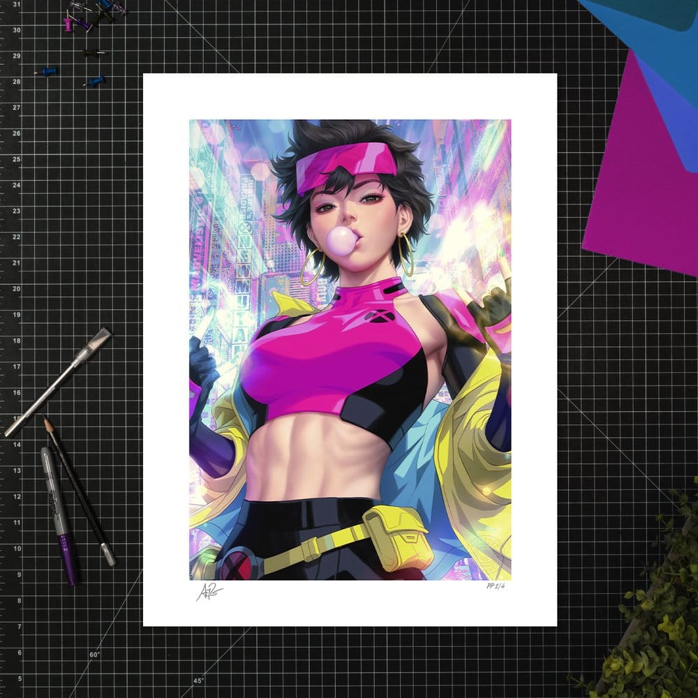 X-Men Marvel Kunstdruck Jubilee 46 x 61 cm - ungerahmt - Versand: 7 Tage nach Bestellung