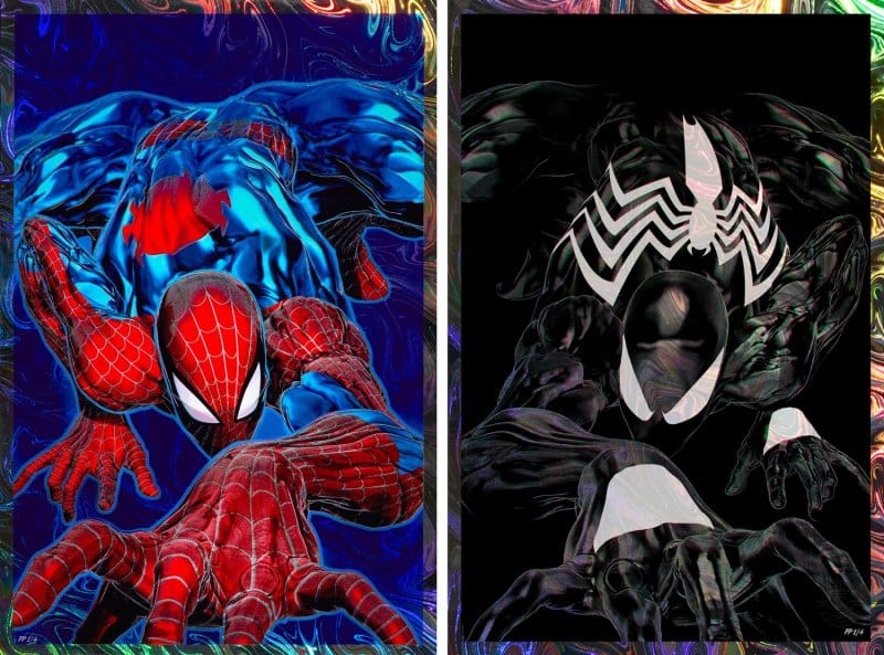 Marvel Kunstdrucke 2er-Set Spider-Man '94 Deluxe Set 61 x 41 cm - ungerahmt - Preorder - ETA: 24.07.2026