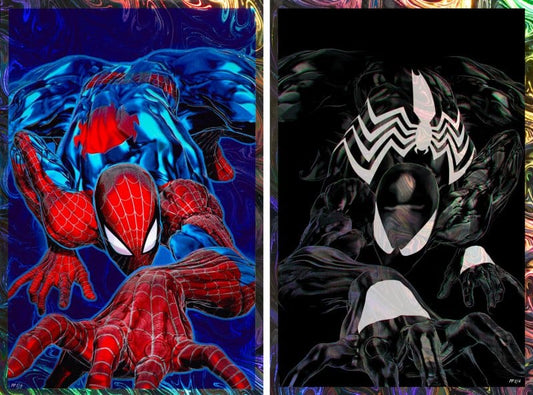 Marvel Kunstdrucke 2er-Set Spider-Man '94 Deluxe Set 61 x 41 cm - ungerahmt - Preorder - ETA: 20.10.2026