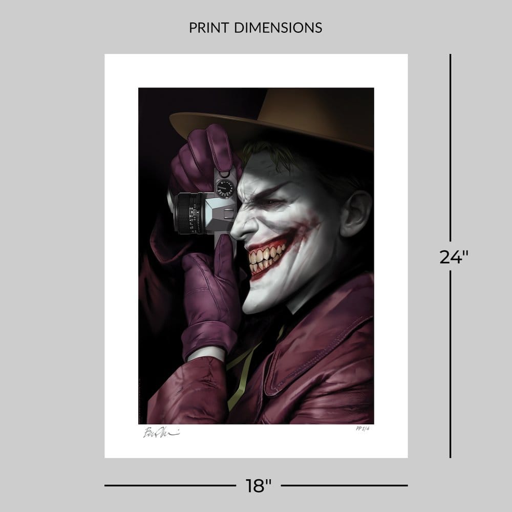 DC Comics Kunstdruck Batman: The Killing Joke Reprise 46 x 61 cm - ungerahmt - Preorder - ETA: 25.11.2026