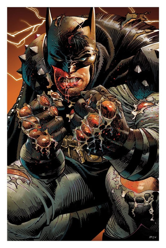 DC Comics Kunstdruck Absolute Batman 41 x 61 cm - ungerahmt - Versand: 7 Tage nach Bestellung
