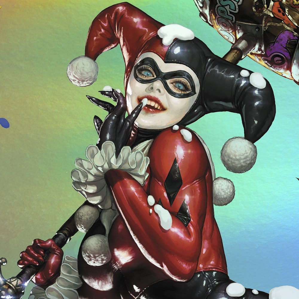 DC Comics Kunstdruck Harley Quinn (Exclusive Edition) 41 x 61 cm - ungerahmt - Preorder - ETA: 25.09.2026