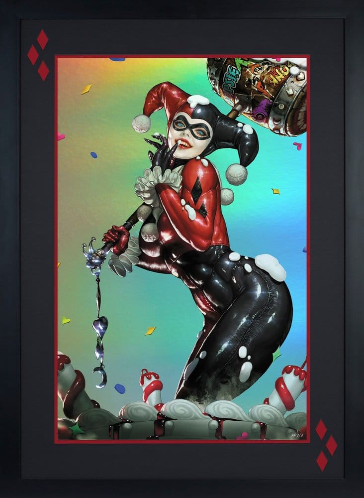 DC Comics Kunstdruck Harley Quinn (Exclusive Edition) 41 x 61 cm - ungerahmt - Preorder - ETA: 25.09.2026
