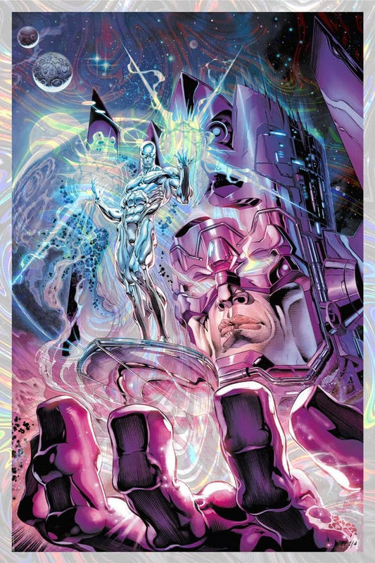 Marvel Kunstdruck Death of the Silver Surfer 41 x 61 cm - ungerahmt - Preorder - ETA: 28.08.2026