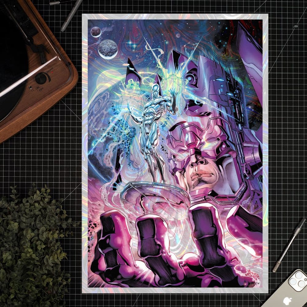 Marvel Kunstdruck Death of the Silver Surfer 41 x 61 cm - ungerahmt - Preorder - ETA: 28.08.2026