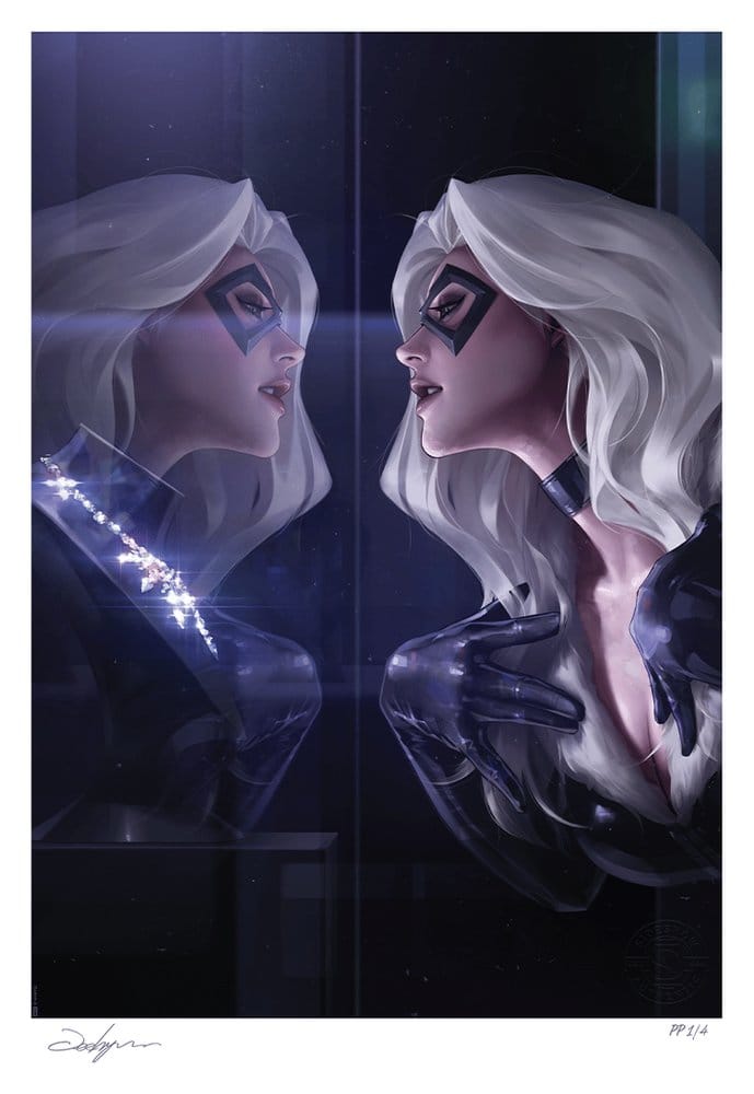 Marvel Kunstdruck Black Cat 46 x 61 cm - ungerahmt - Preorder - ETA: 25.09.2026
