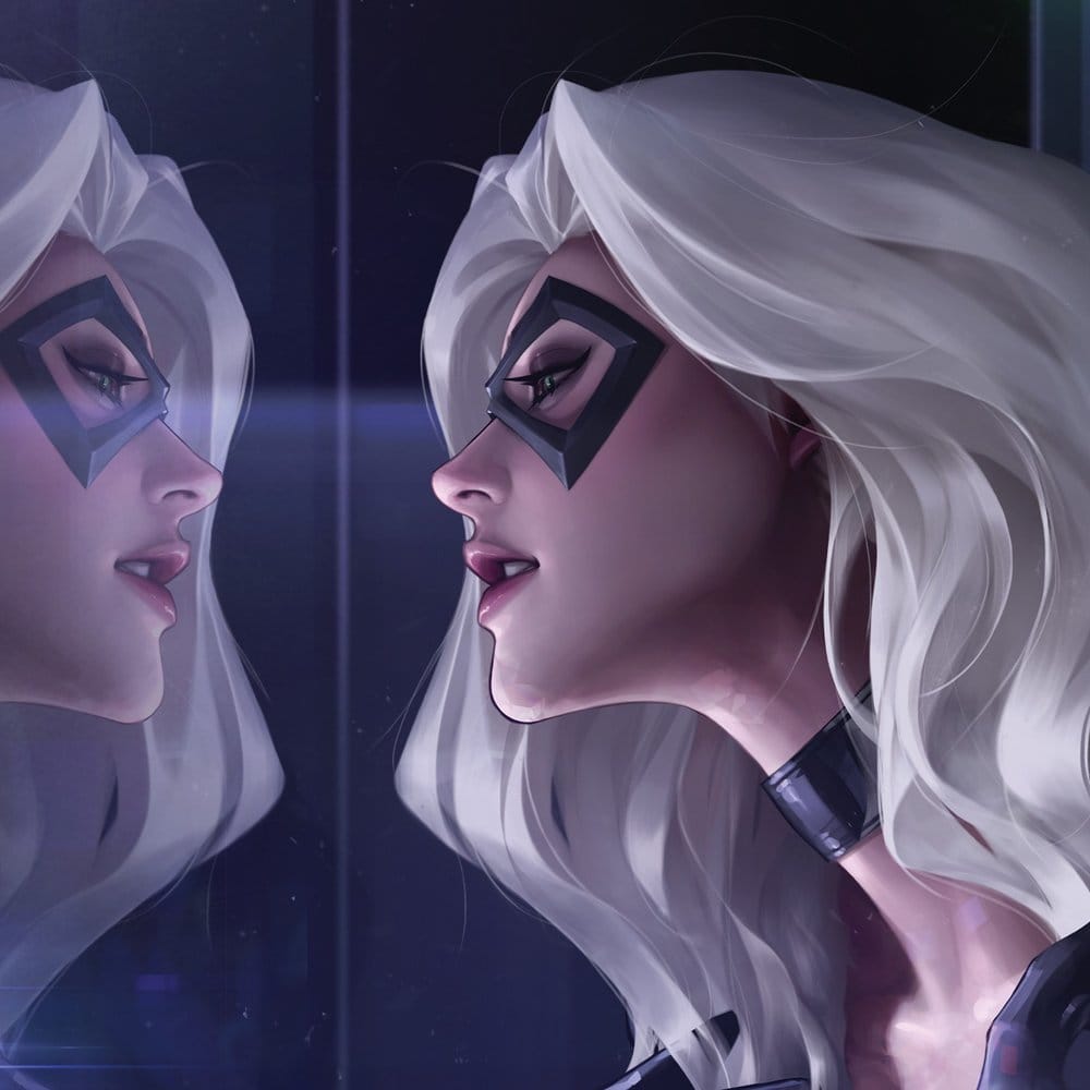 Marvel Kunstdruck Black Cat 46 x 61 cm - ungerahmt - Preorder - ETA: 25.09.2026