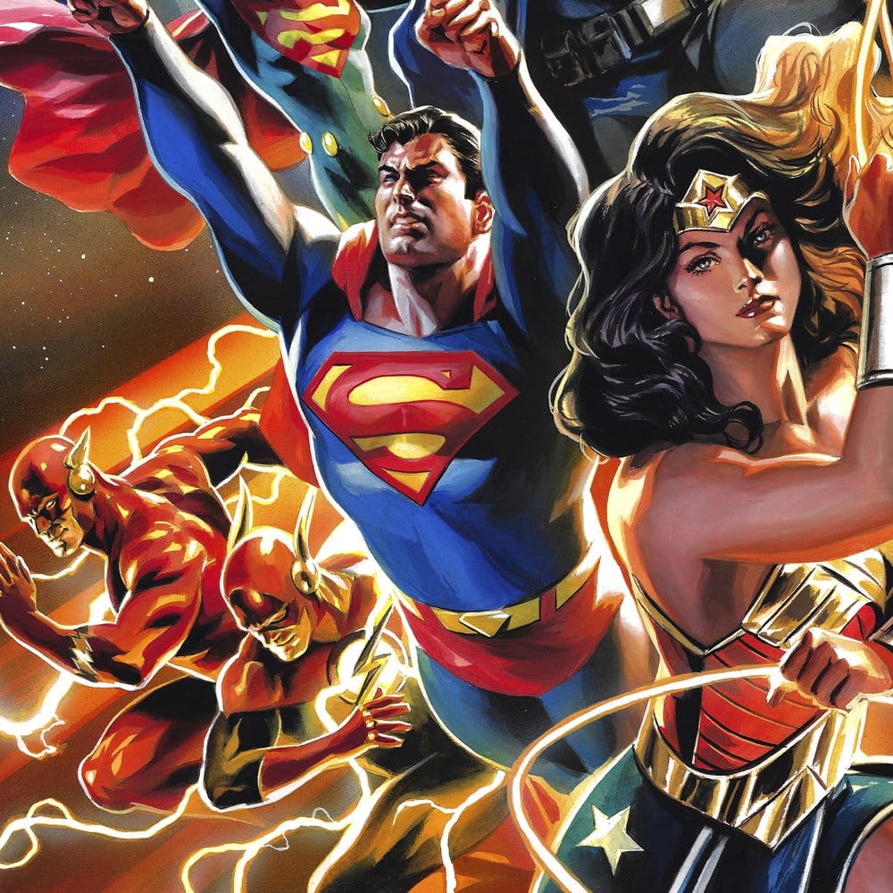 DC Comics Kunstdruck Justice League Unlimited 46 x 61 cm - ungerahmt - Preorder - ETA: 28.12.2026