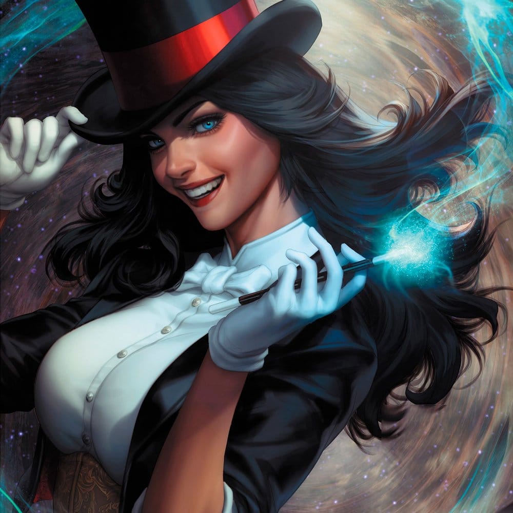 DC Comics Kunstdruck Zatanna: Bring Down the House 46 x 61 cm - ungerahmt - Preorder - ETA: 25.01.2027