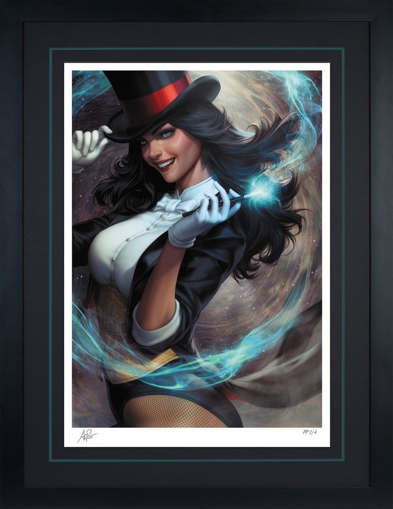 DC Comics Kunstdruck Zatanna: Bring Down the House 46 x 61 cm - ungerahmt - Preorder - ETA: 25.01.2027
