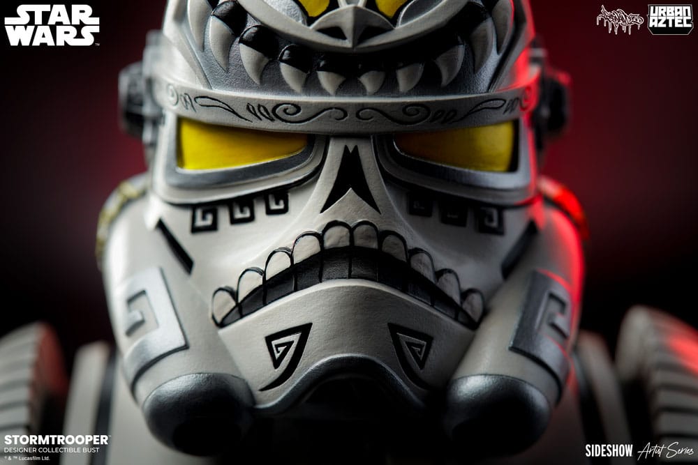 Star Wars Sideshow Artist Series Designer-Büste Stormtrooper by Jesse Hernandez 18 cm - Preorder - ETA: Ende 03.2025